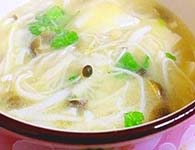 豆腐三菌汤怎么做？家常豆腐三菌汤的做法