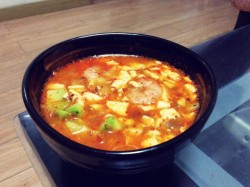 韩式豆腐汤（酱汤类）的做法