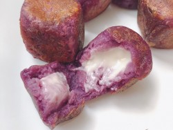 创意美食｜黄金紫薯饼