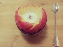 桃子苹果酸奶昔的做法