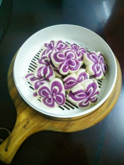 紫薯花卷怎么做好吃 紫薯花卷