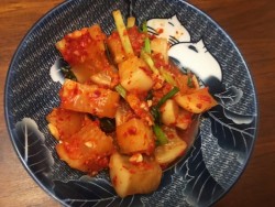 简简单单做---------韩式辣萝卜块
