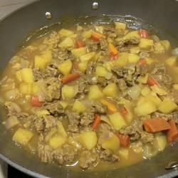 咖喱土豆牛肉汤