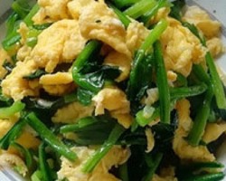 菠菜炒鸡蛋(2)