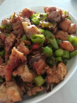 青椒炒鸡肉---简单又好吃的家常菜