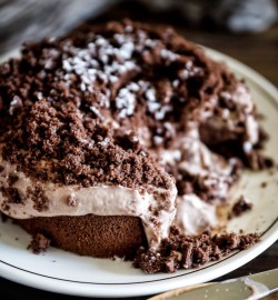 巧克力奶油蛋糕卷