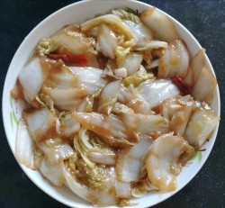 海米醋熘白菜