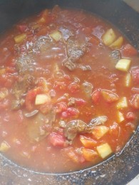 西红柿牛肉鹰嘴豆的做法