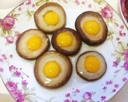 香菇蒸鹌鹑蛋