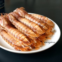 清蒸皮皮虾，保留它最本真的鲜~的做法