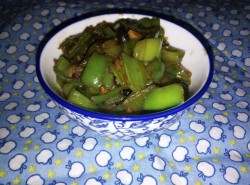 豆豉青椒炒面筋