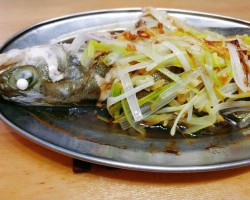 清蒸海鲈鱼(1)