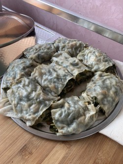 菠菜卷饼