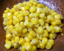 奶香玉米粒特色菜的做法