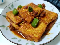 节后素菜:锅塌豆腐