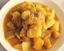 小南瓜炖土豆
