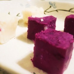 山药紫薯糕（简约无糖版）