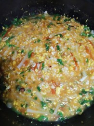 番茄鸡蛋面疙瘩汤的做法_美食方法