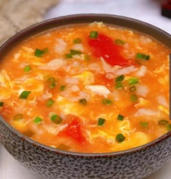 番茄鸡蛋疙瘩汤(1)