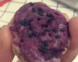 #信任之美#紫薯酥饼