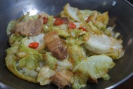干锅包菜素鸡的做法
