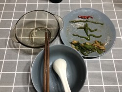 清炒香菇上海青