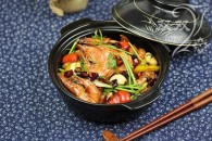 干锅香辣虾+蟹的做法