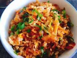 韩国泡菜炒饭(1)