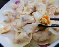 香菇虾仁饺子